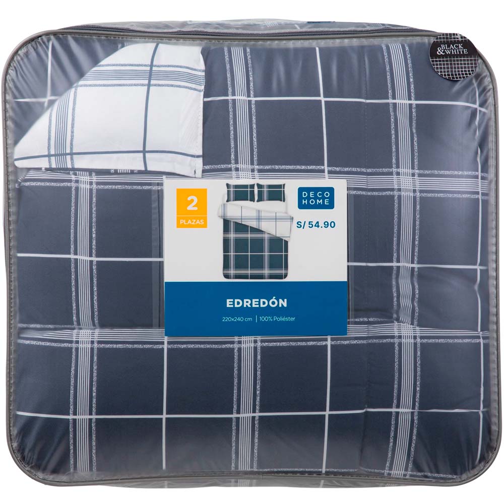 Edredones DECO HOME Black&White D2 2 Plazas