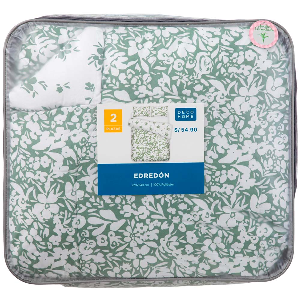 Edredones DECO HOME Jardin Dis1 2 Plazas
