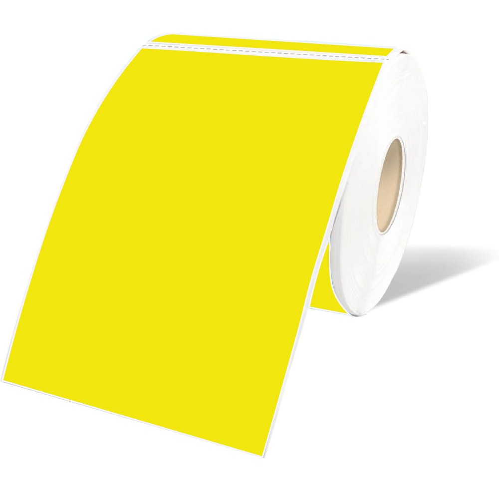 Rollo 350 Etiqueta Termica 10x15cm  Amarillo