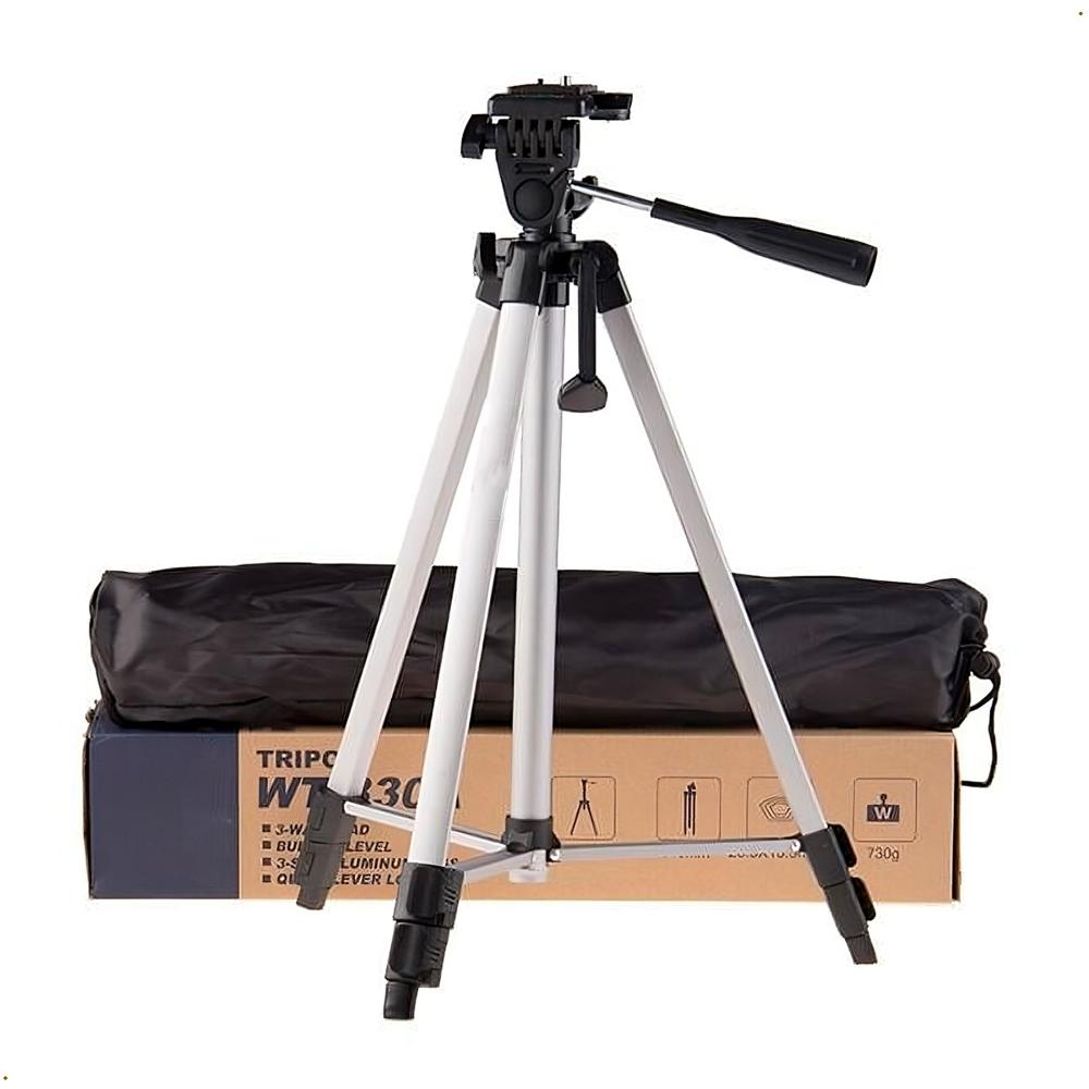 Tripode Para Camara Y Celulares 134.5cm Adaptador De Celular