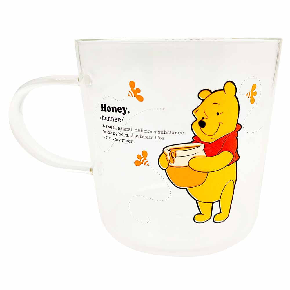 Mug DISNEY Vidrio 450ml Winnie the pooh