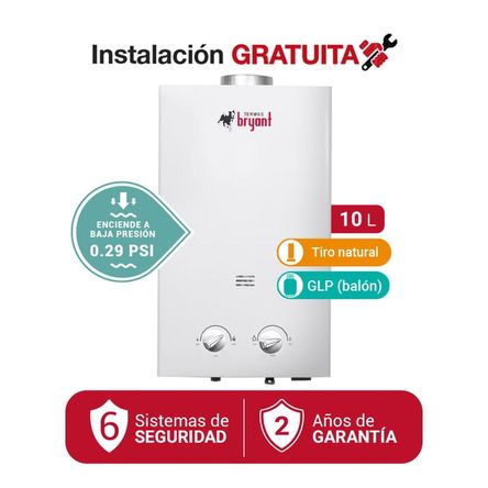 TERMA A GAS 10L BRYANT GLP