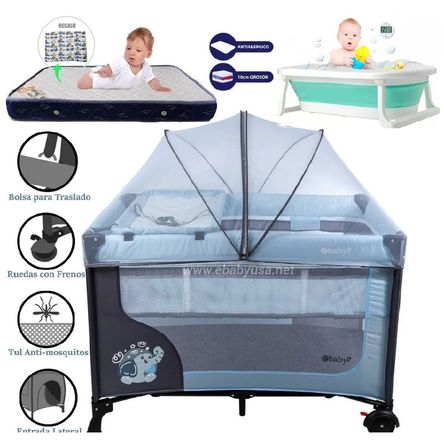 Cuna Corral Dream +Tina Plegable celeste + Colchón Azul Cuna Corral Dream Tina Plegable celeste Colchón Azul Cuna Corral Dream +Tina Plegable celeste + Colchón Azul Cuna Corral Dream Tina Plegable celeste Colchón Azul