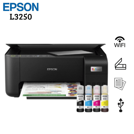 Impresora Epson L3250 Ecotank Multifuncional con Wifi Impresora Multifuncional Epson Ecotank L3250 Wifi Impresora Epson L3250 Ecotank Multifuncional con Wifi Impresora Multifuncional Epson Ecotank L3250 Wifi