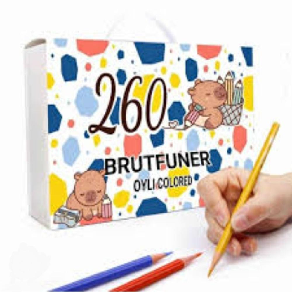 Colores Profesionales Al Óleo Brutfuner 260 Pzas Originales