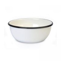 Tazón Acero Vitrificado Blanco N°14-0640140000