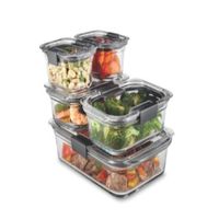 Set de 5 herméticos de vidrio Brilliance Rubbermaid 2118303