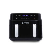 Freidora Imaco Digital Doble Canastilla AFD4516 9lts - Negro