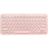 Teclado Logitech Pebble Keys 2 K380 Multi-Device Bluetooth  rosado