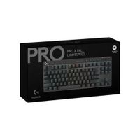 Teclado Gamer Logitech PRO X TKL Lightspeed  Black WIFI