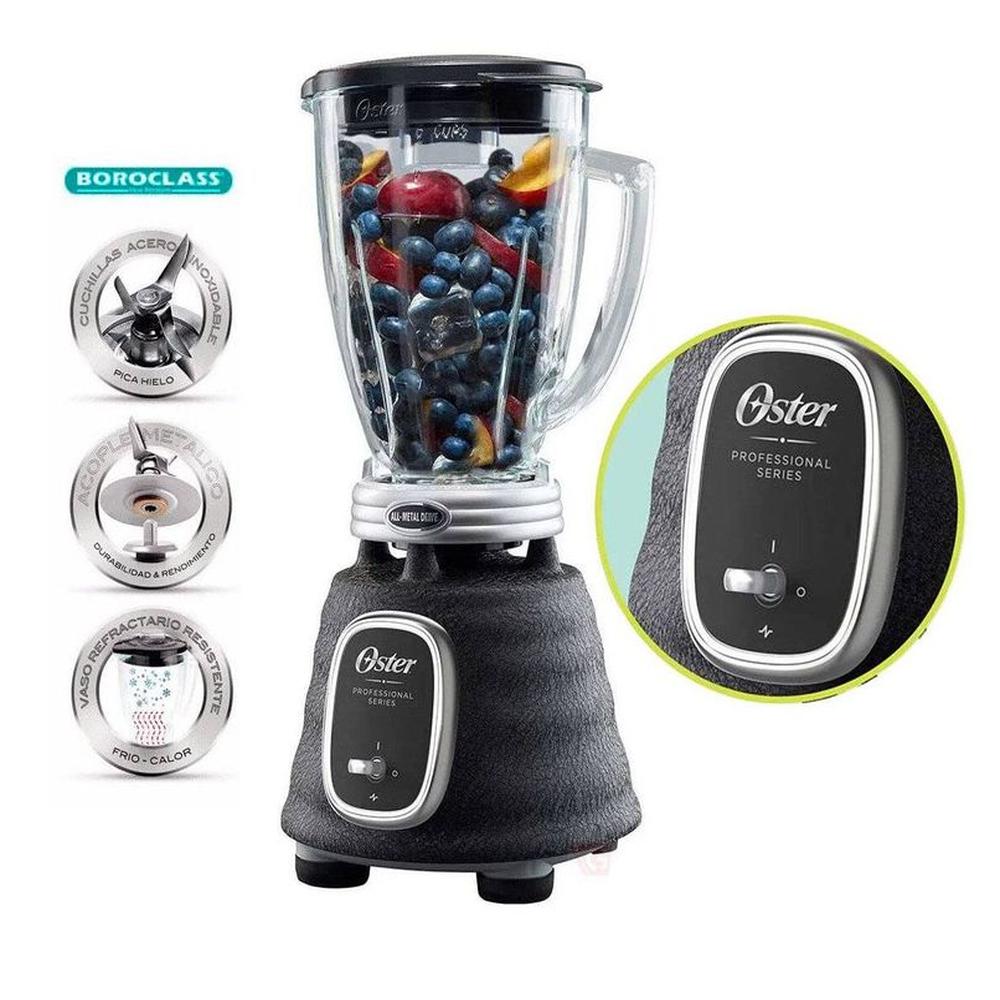 Licuadora Oster Pro 1.25lt 1 vel + Pulsador BLSTBPST 700w