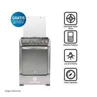 Cocina GLP Indurama Florencia Zafiro Croma 4 Hornillas