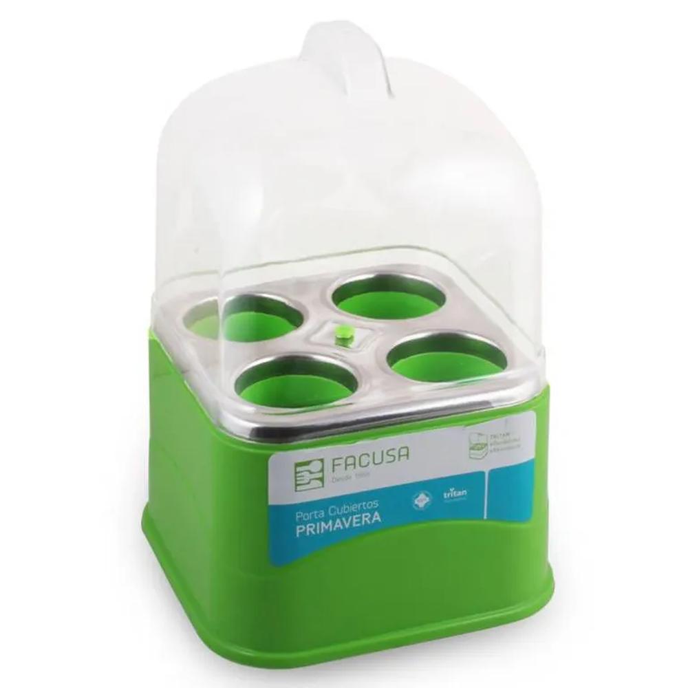 Portacubiertos Facusa verde