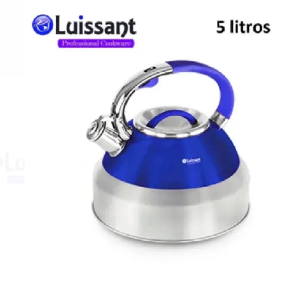 Tetera Roch 5 lt. Amarillo Acero Inoxidable Luissant