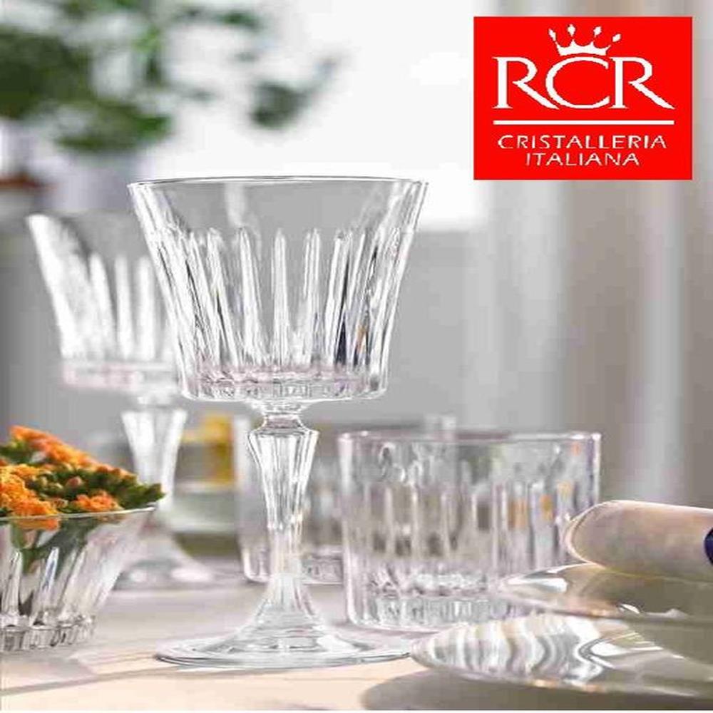 Copas de Cristal x 6 Piezas VINO 23 CL RCR - Hecho en Italia