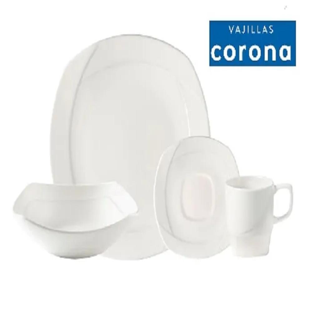 Juego de Vajilla Luciana 16 Piezas Corona
