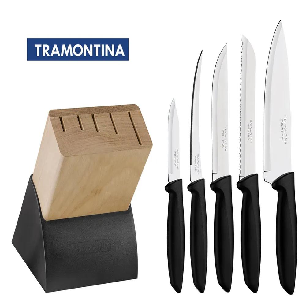 Juego de Cuchillos Tramontina con Base