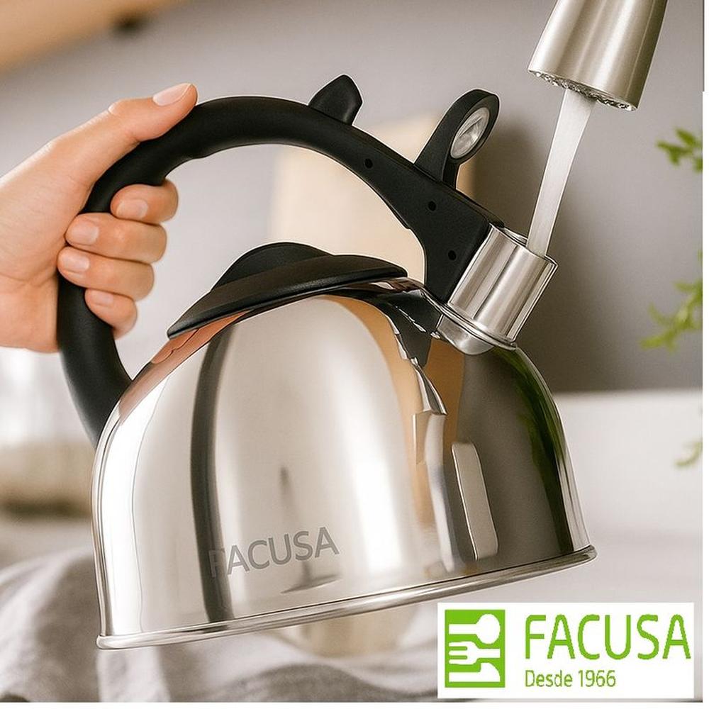 Tetera Facusa de 3 litros con Silbador
