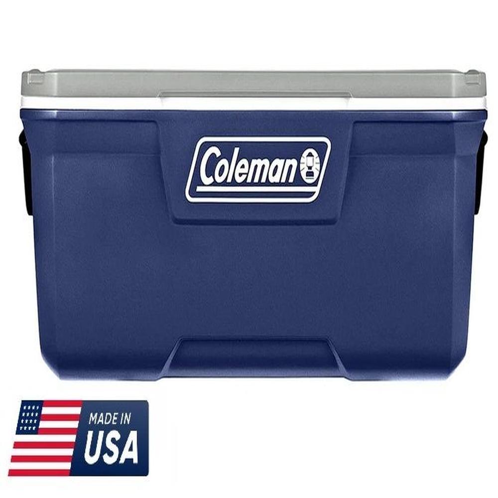 Cooler Coleman  120 QT AZUL/GRIS - Original