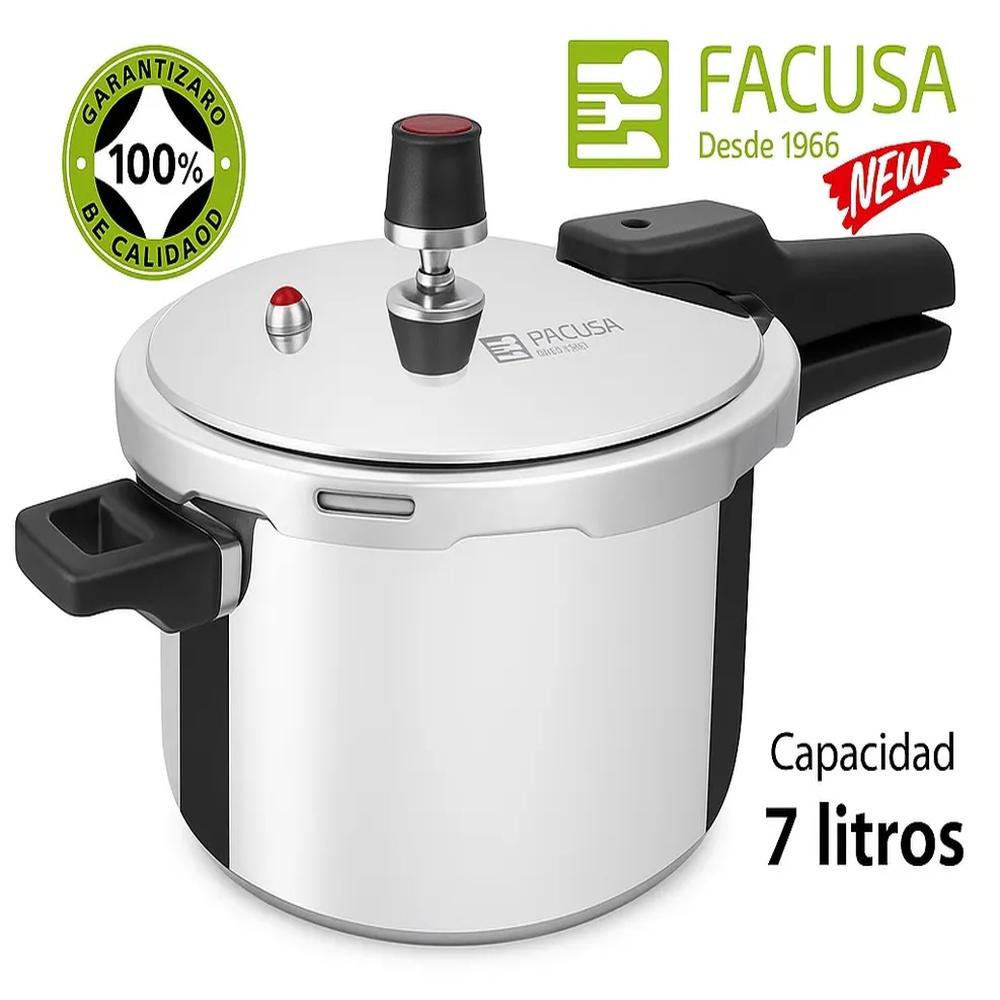 Olla a Presión Acero inoxidable 7 litros Facusa