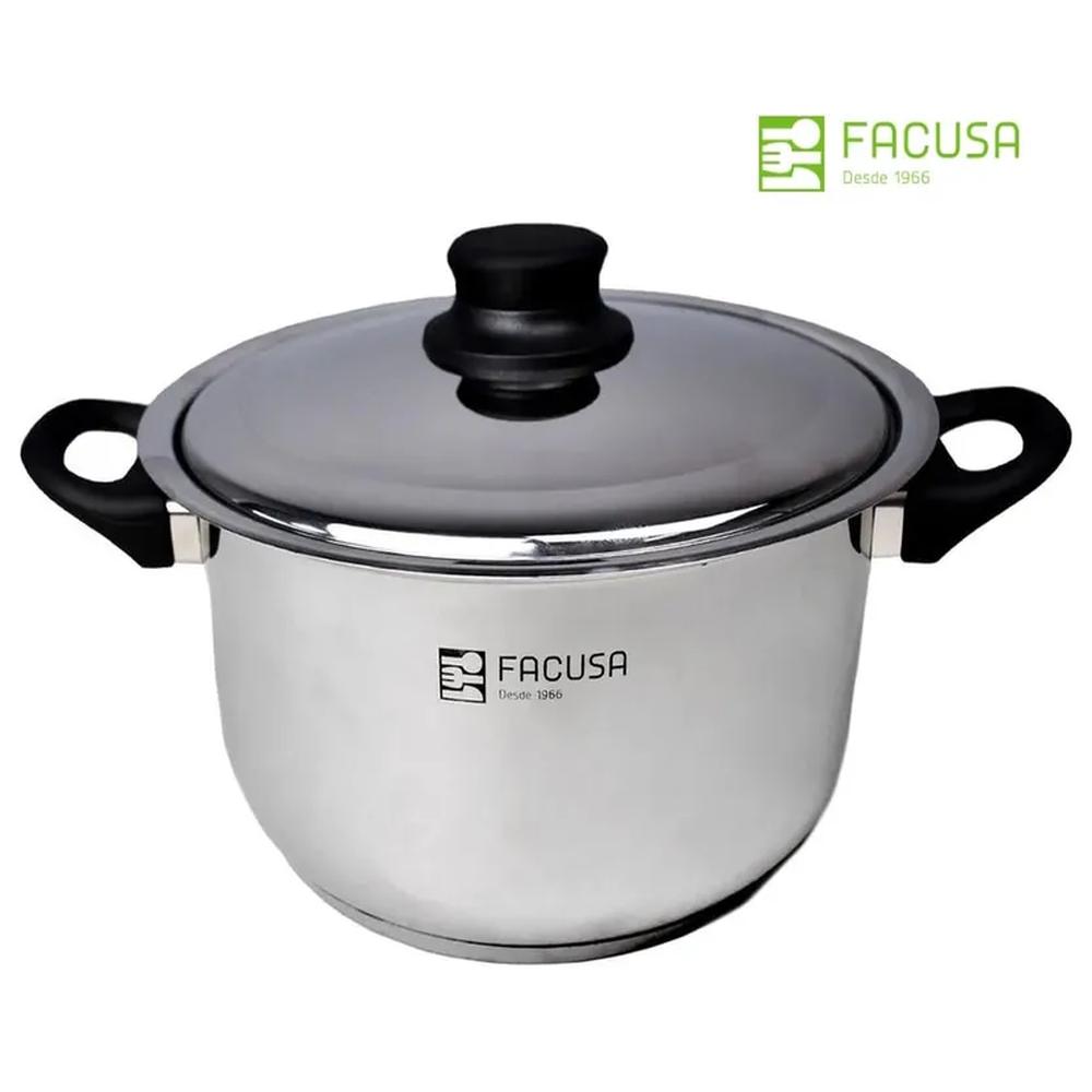 Olla FACUSA de 20cm Acero inoxidable Facusa