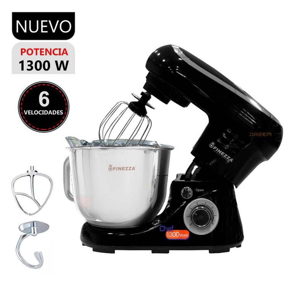 Batidora Orbital 1300W FZ-6822B 6 Velocidades - Negro