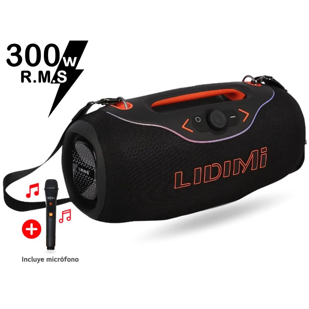 Parlante Portátil Lidimi 300w Ld-s846 Bluetooth USB con Micrófono