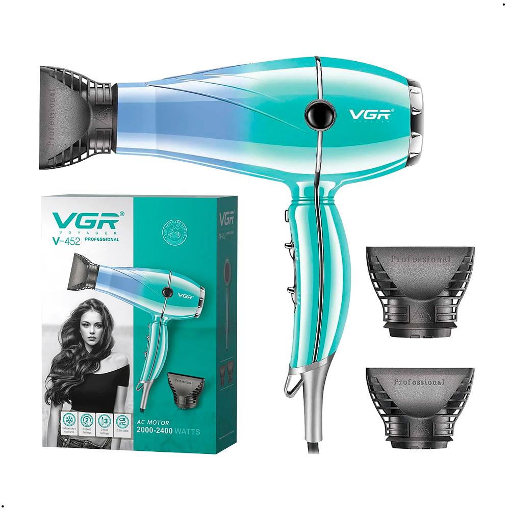 Secadora De Cabello Profesional Vgr Motor Ac V-452