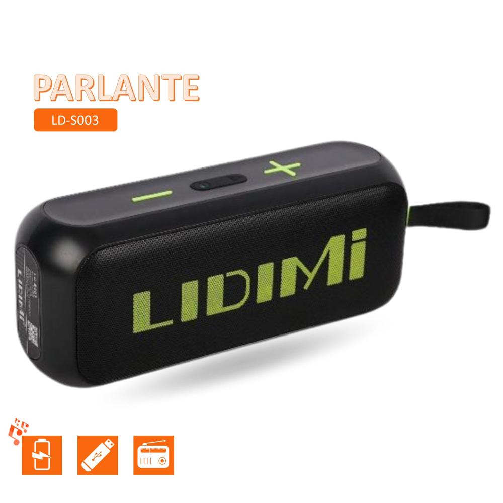 Parlante Portátil Bluetooth Lidimi 20w Ld-s003 Usb Fm Tf