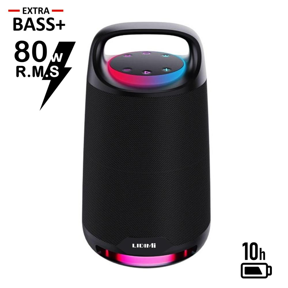 Parlante Lidimi Bluetooth Extra Bass 80w Fm - Usb Ld-s634