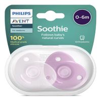 Chupón Avent 0-6 Meses Silicona Pack 2 Unidades Niña