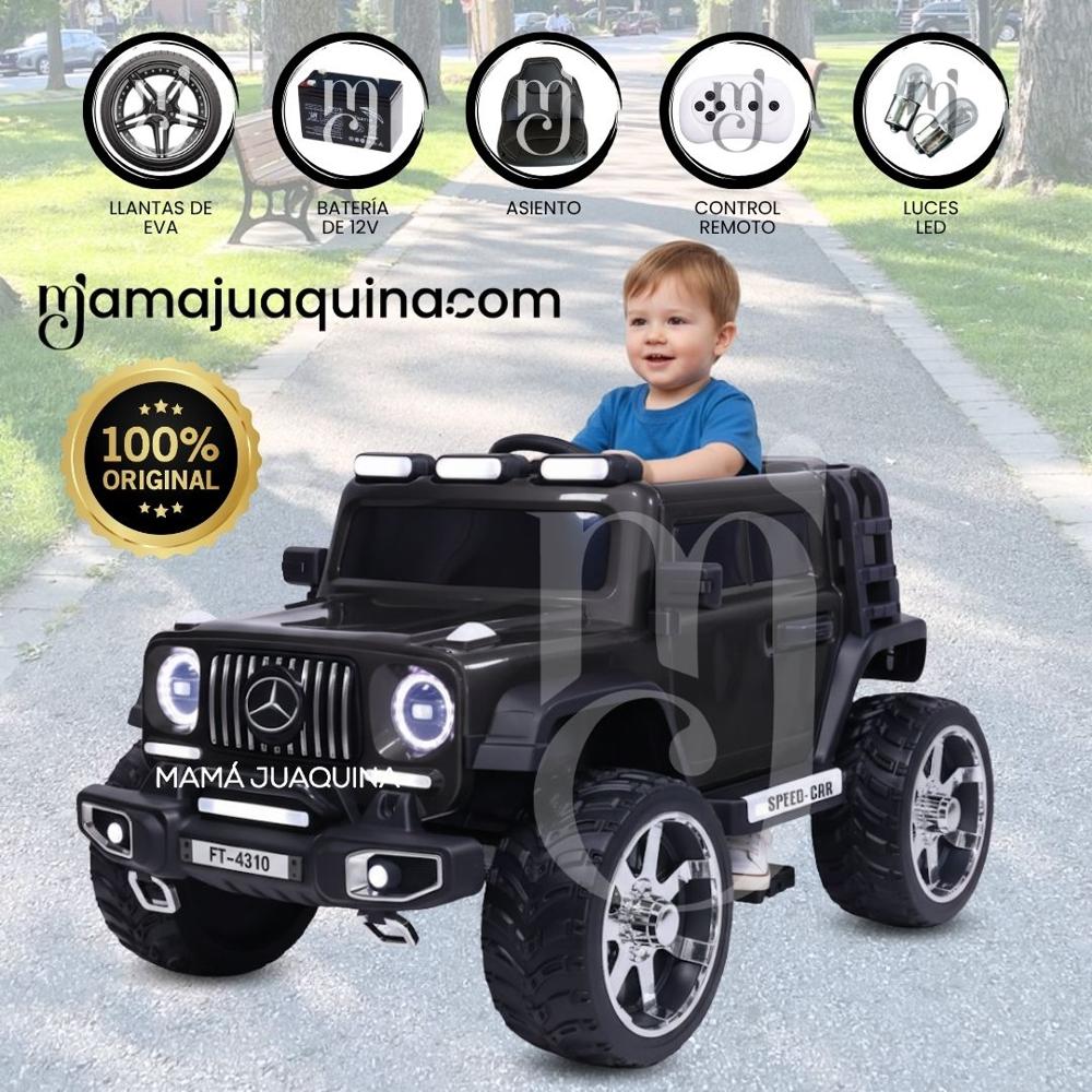 Carro a Batería para Niños CLASE-G Licenssed Black