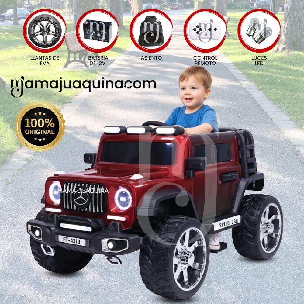 Carro a Batería para Niños CLASE-G Licenssed Red