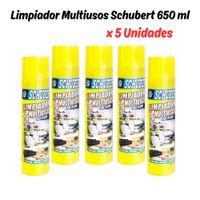 Limpiador Multiusos Schubert de 650 ml x 5 Unidades