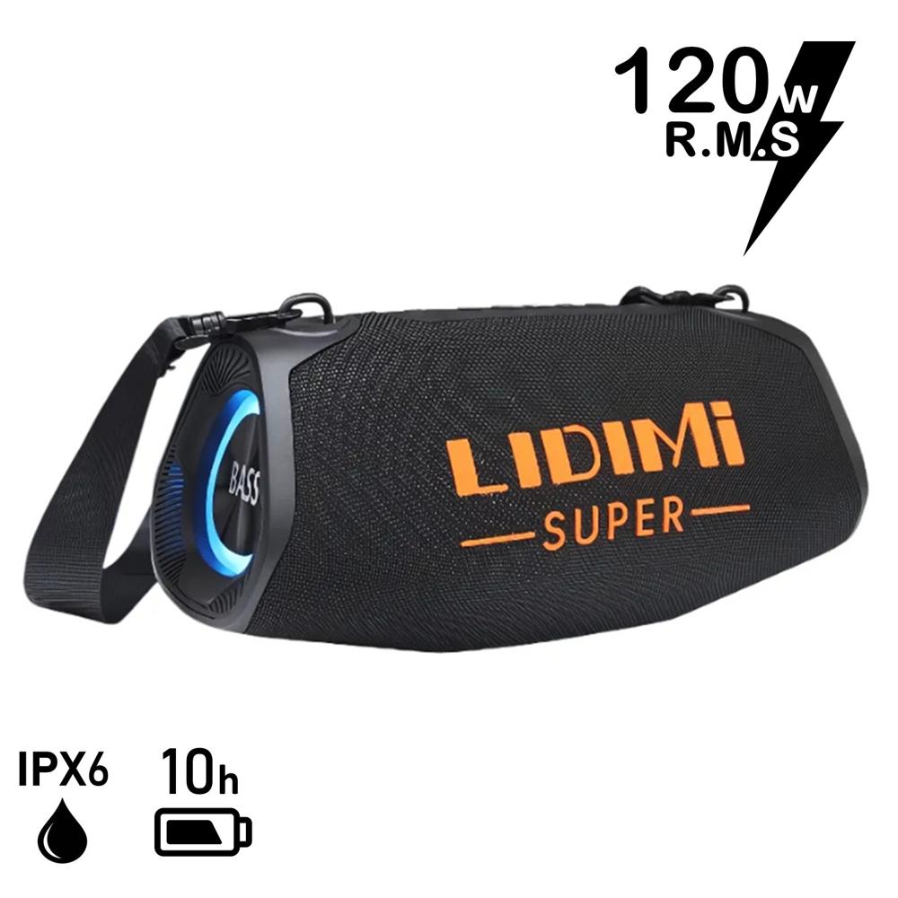 Parlante Portátil Lidimi Super 120W D-S688 Bluetooth USB 2025