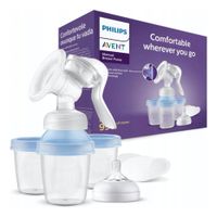 Extractor Manual Avent Modelo con Vaso de Almacenamiento