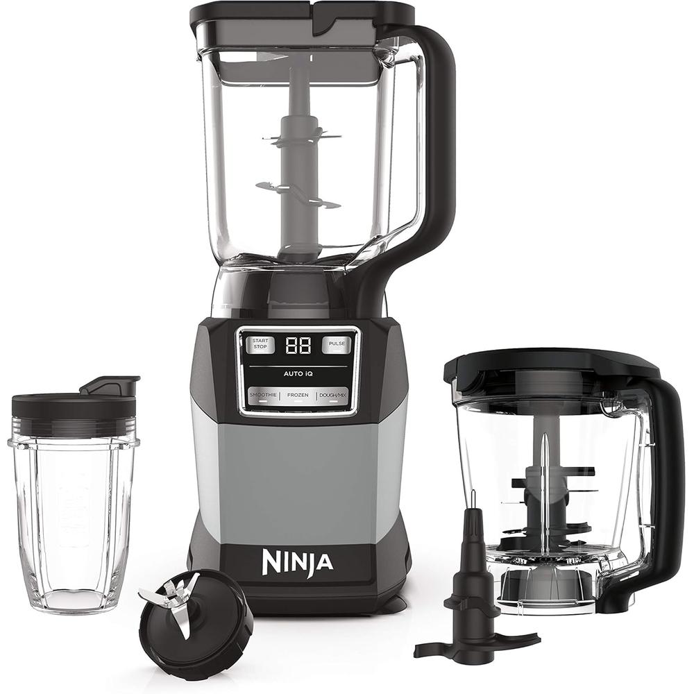 Ninja Licuadora sistema compacto AMZ493BRN, 72 oz / 2.13 L | Gris