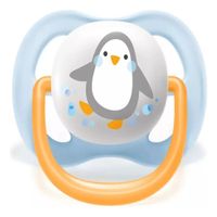 Chupón Avent 0-6 Meses Ultra Air Pingüino con Estuche