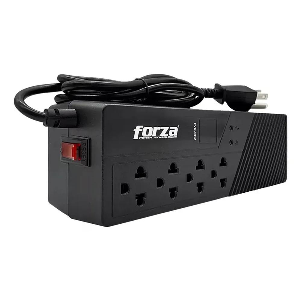 Estabilizador Forza Fvr-1012 1000va500w Color Negro