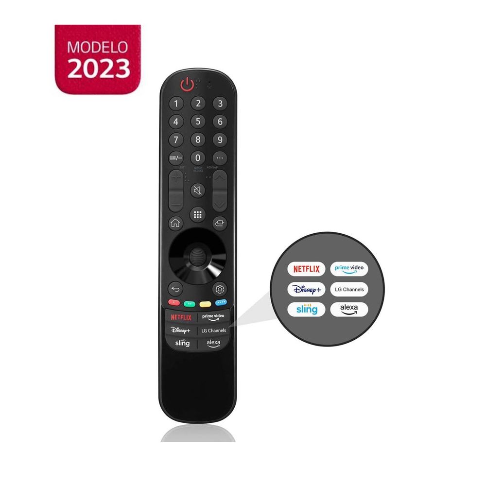 Control Magic LG MR23GN Con Botón Alexa Y LG Channels Modelo 2023 Control Magic LG MR23GN Con Botón Alexa Y LG Channels Modelo 2023