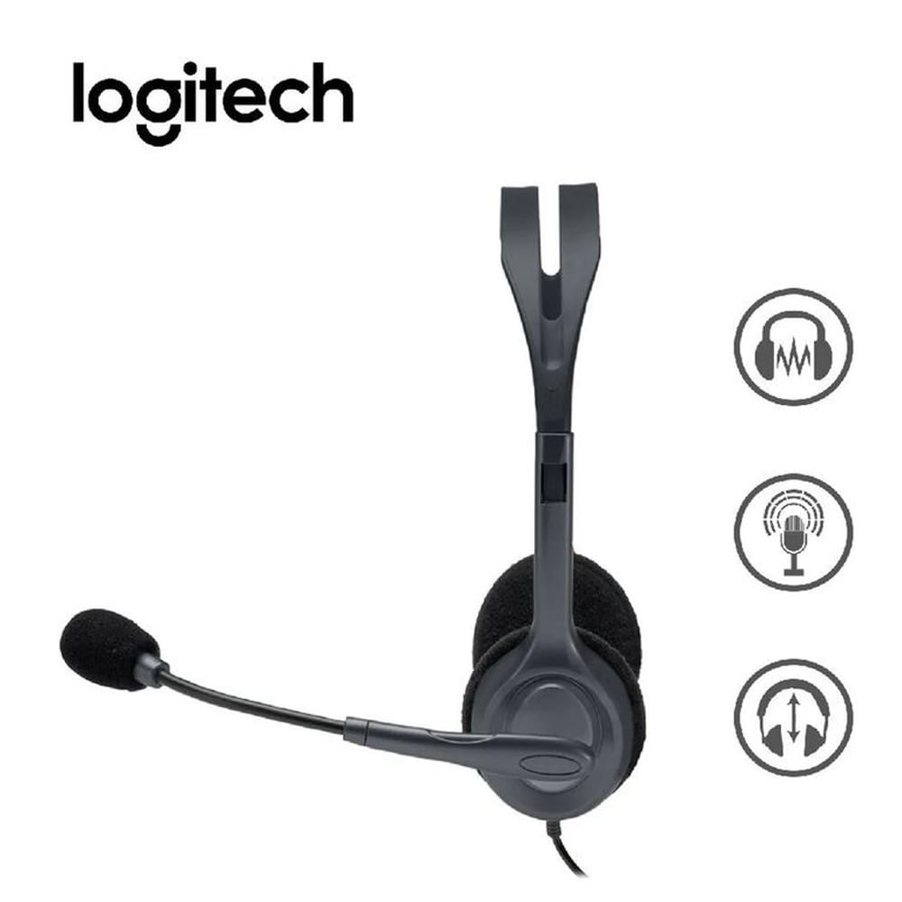 Audifono para PC Logitech H111 Stereo con microfono