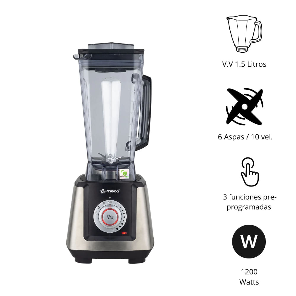 LICUADORA COMERCIAL IMACO  BLC 15HP