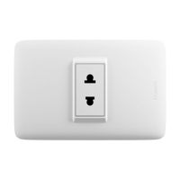 Tomacorriente Universal Blanco Dplus Bticino