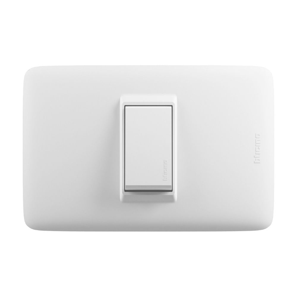 Conmutador Simple Bticino Dplus Blanco de 16A 220V