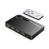 Switch HDMI 3 Puertos 4K 3D HDR UGREEN con Control 3 x 1 60Hz