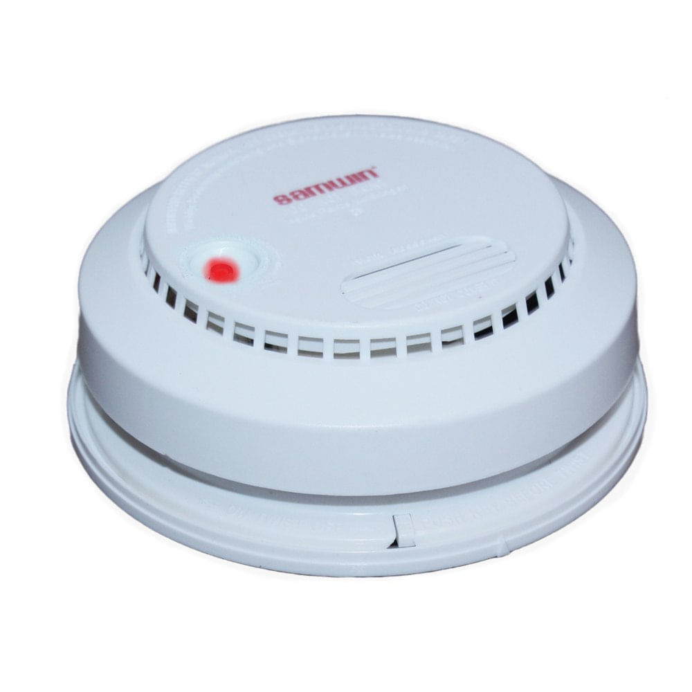 Alarma Sensor Detector de Humo Samwin 9V DC Bateria 9V Dual