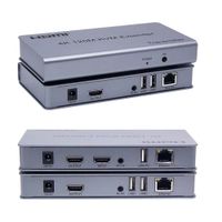 Hdmi Extender 200m IP KVM 2 USB NETCOM Extiende HDMI Cable RJ45
