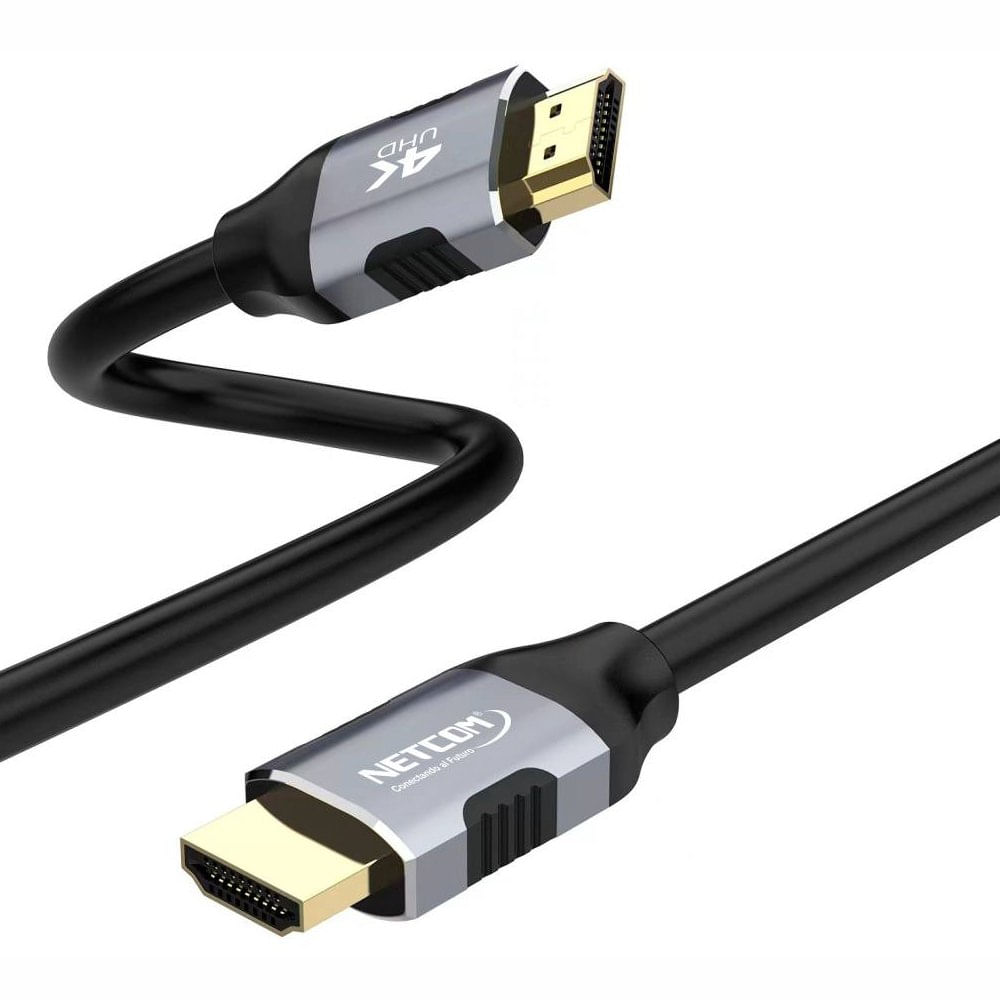 Cable HDMI 2.0 5 Metros NETCOM Ultra HD 3D 4K 60hz 2160P PVC