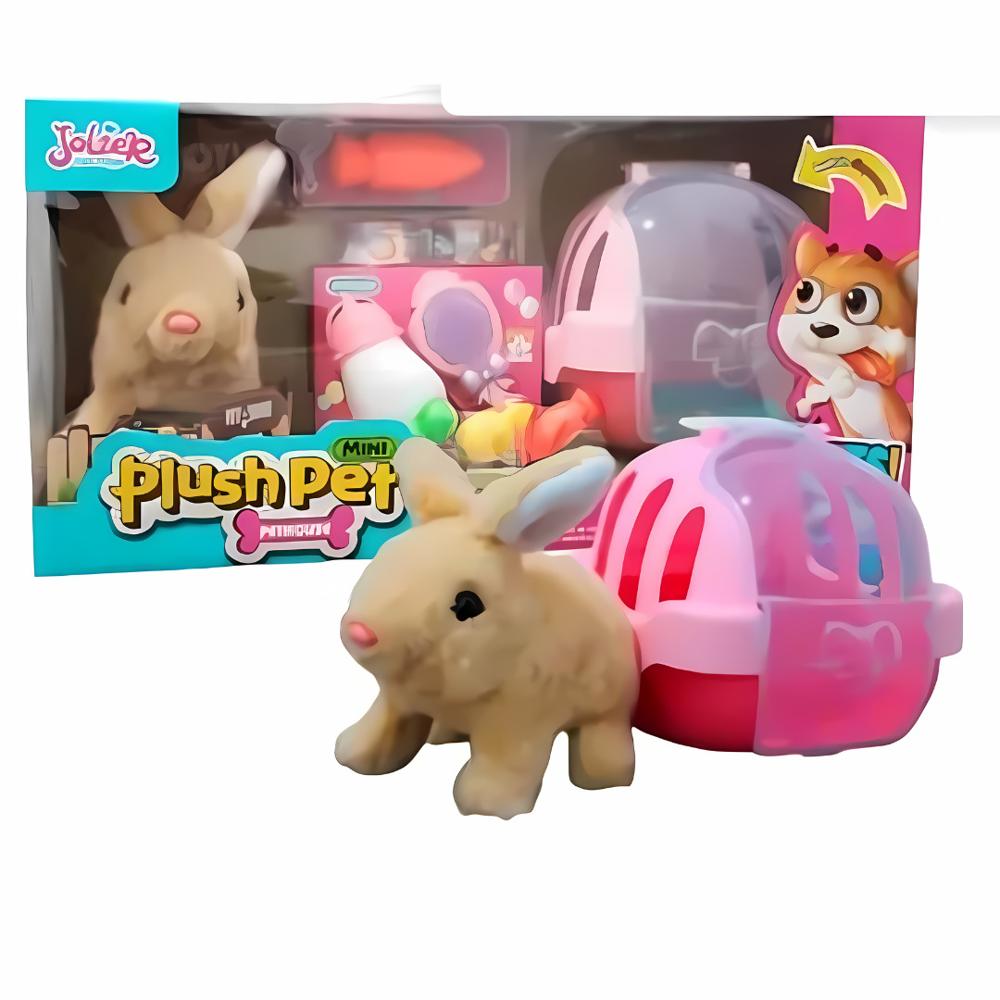 Conejo con Transportador Accesorios para Niños y Niñas