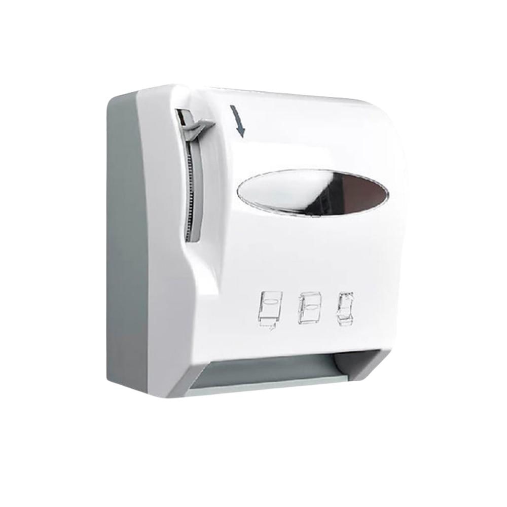 Dispensador de Papel Toalla con Palanca Blanco